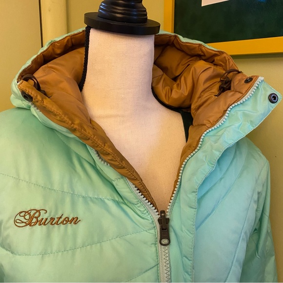 BURTON Reversible Down Puffer Jacket size S - Picture 12 of 12